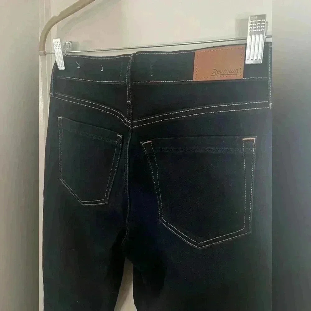 Revtown Decade Denim Women’s Dark Wash Skinny Jeans - Size 26R - Picture 2 of 7